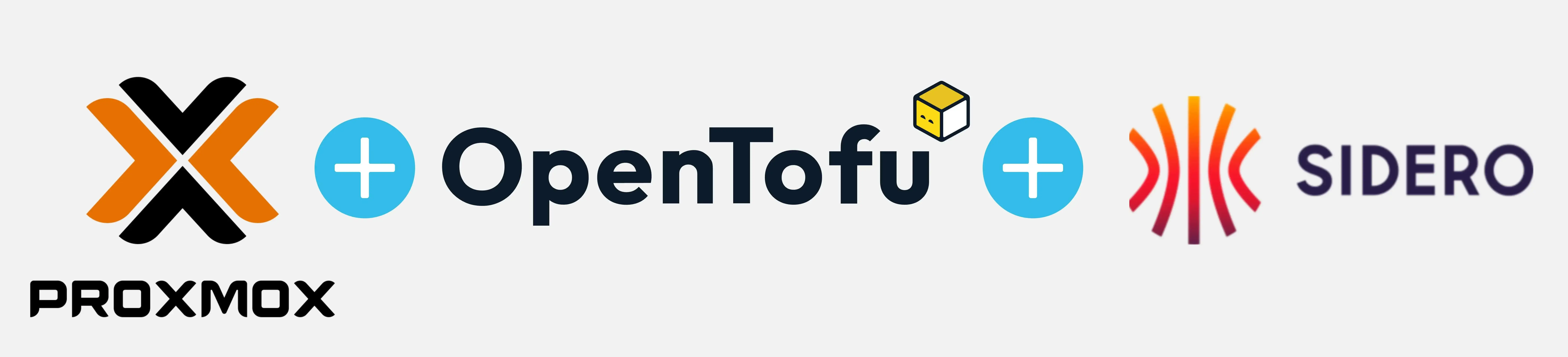 title image reading "Talos Cluster on Proxmox with OpenTofu"