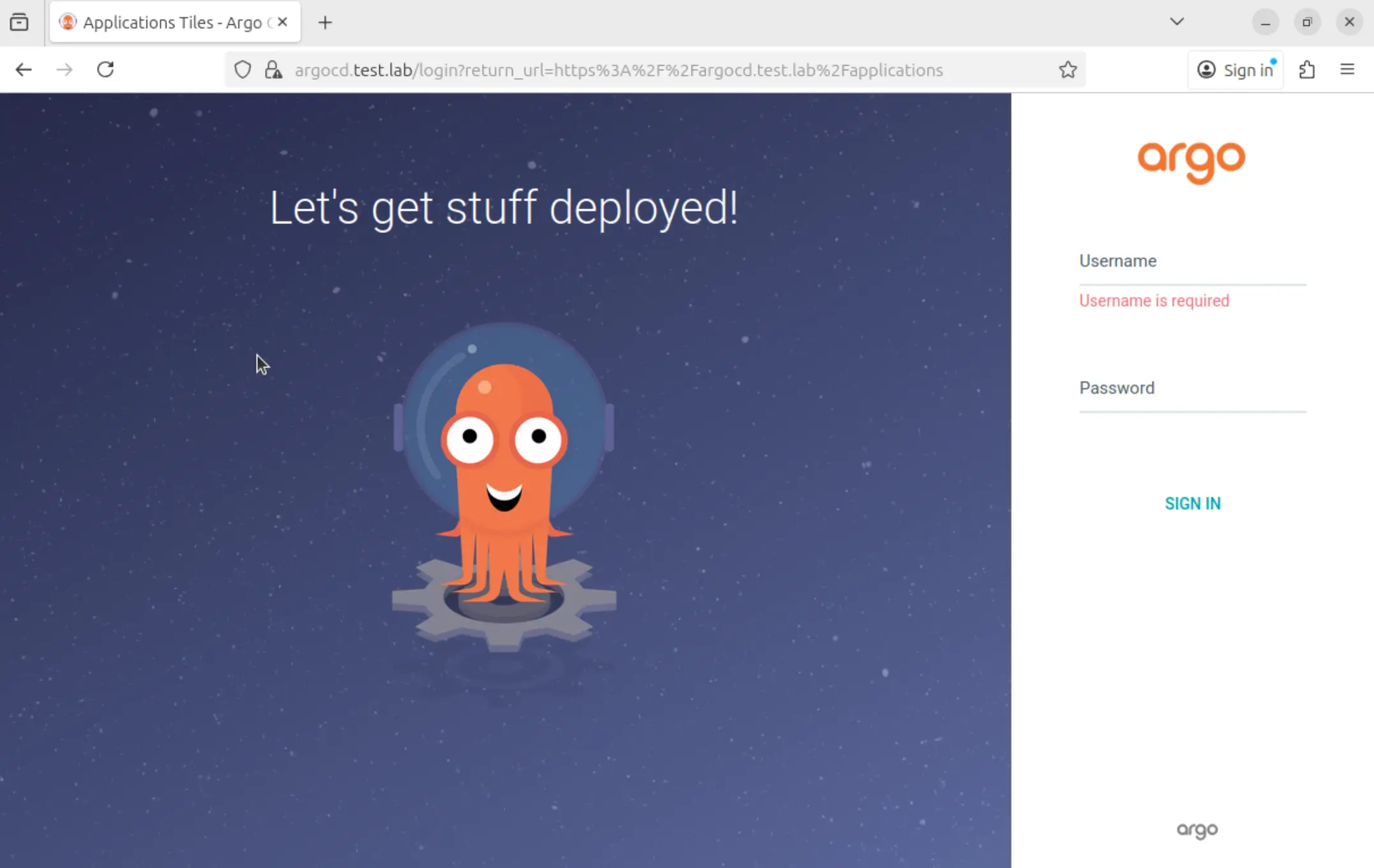 title image reading &quot;ArgoCD UI with Cilium Ingress&quot;