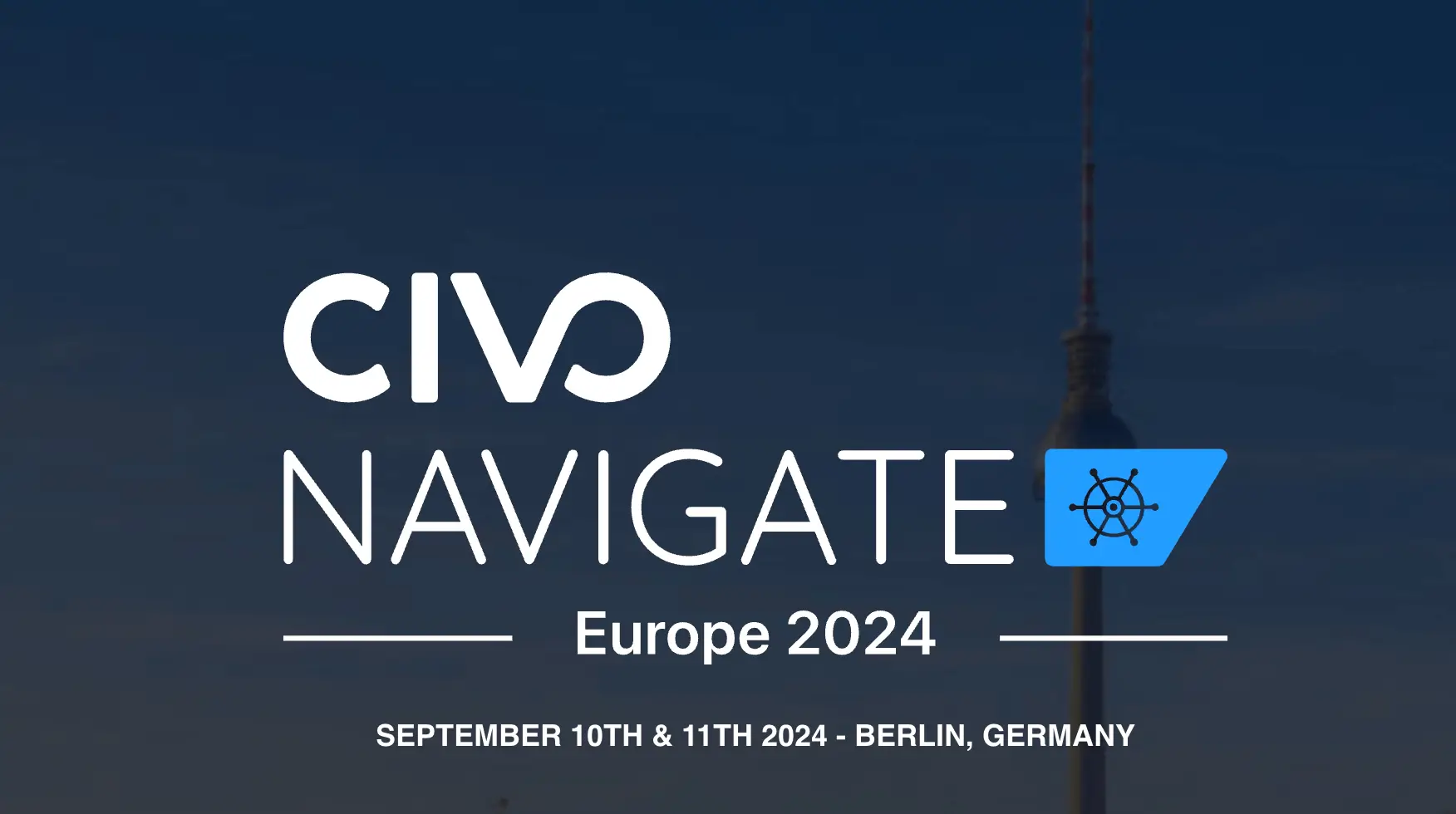 title image reading "Civo Navigate Berlin 2024"