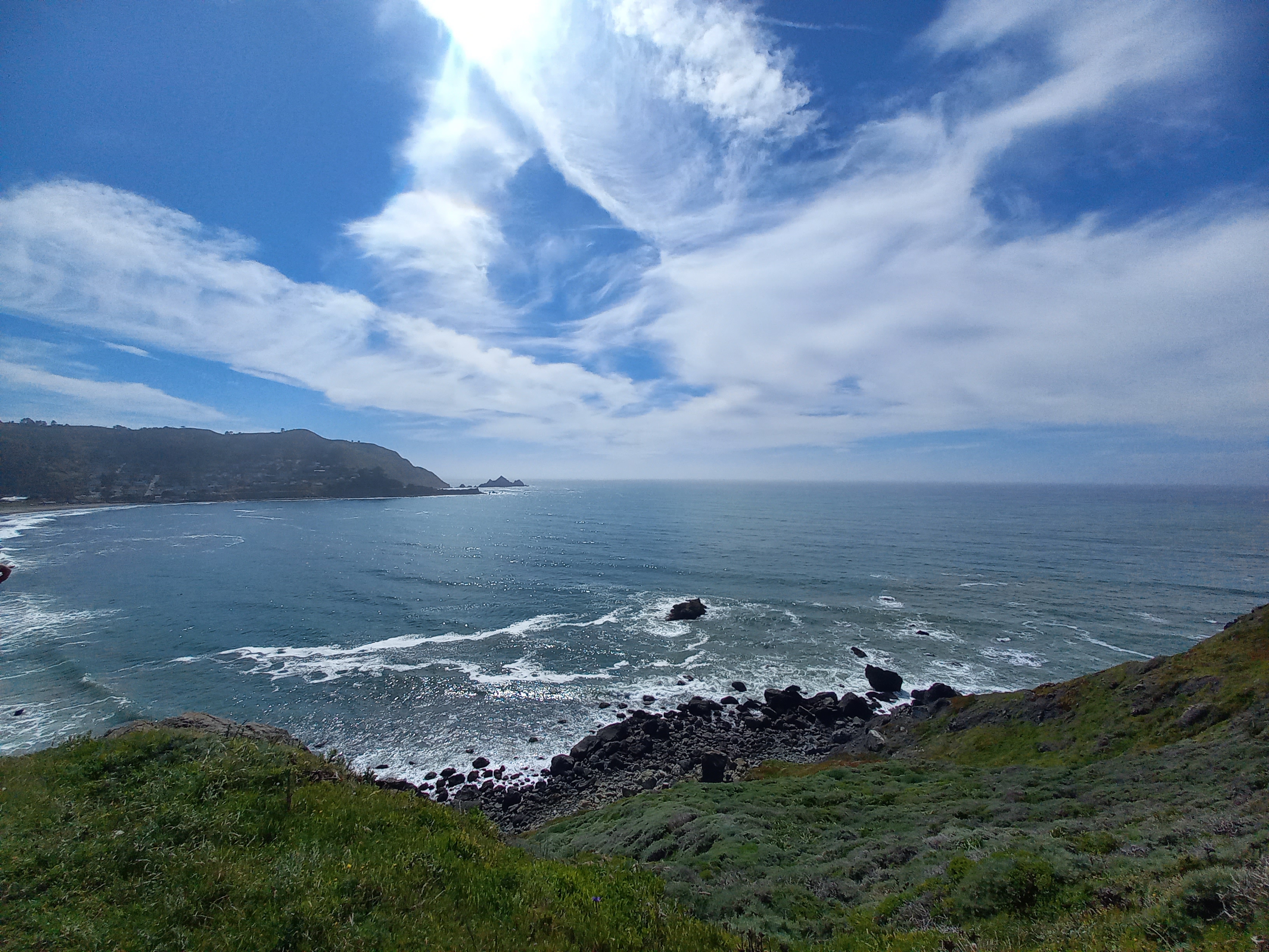 title image reading &quot;Muir Beach&quot;