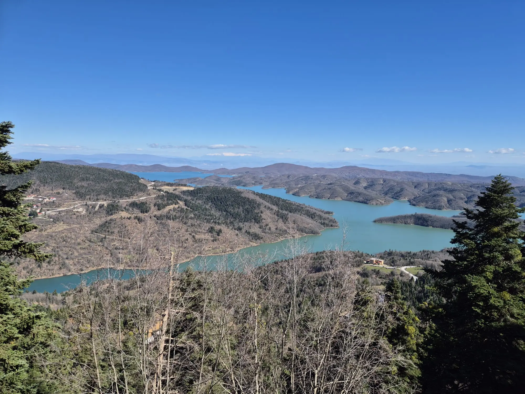 title image reading "Lake Plastira"