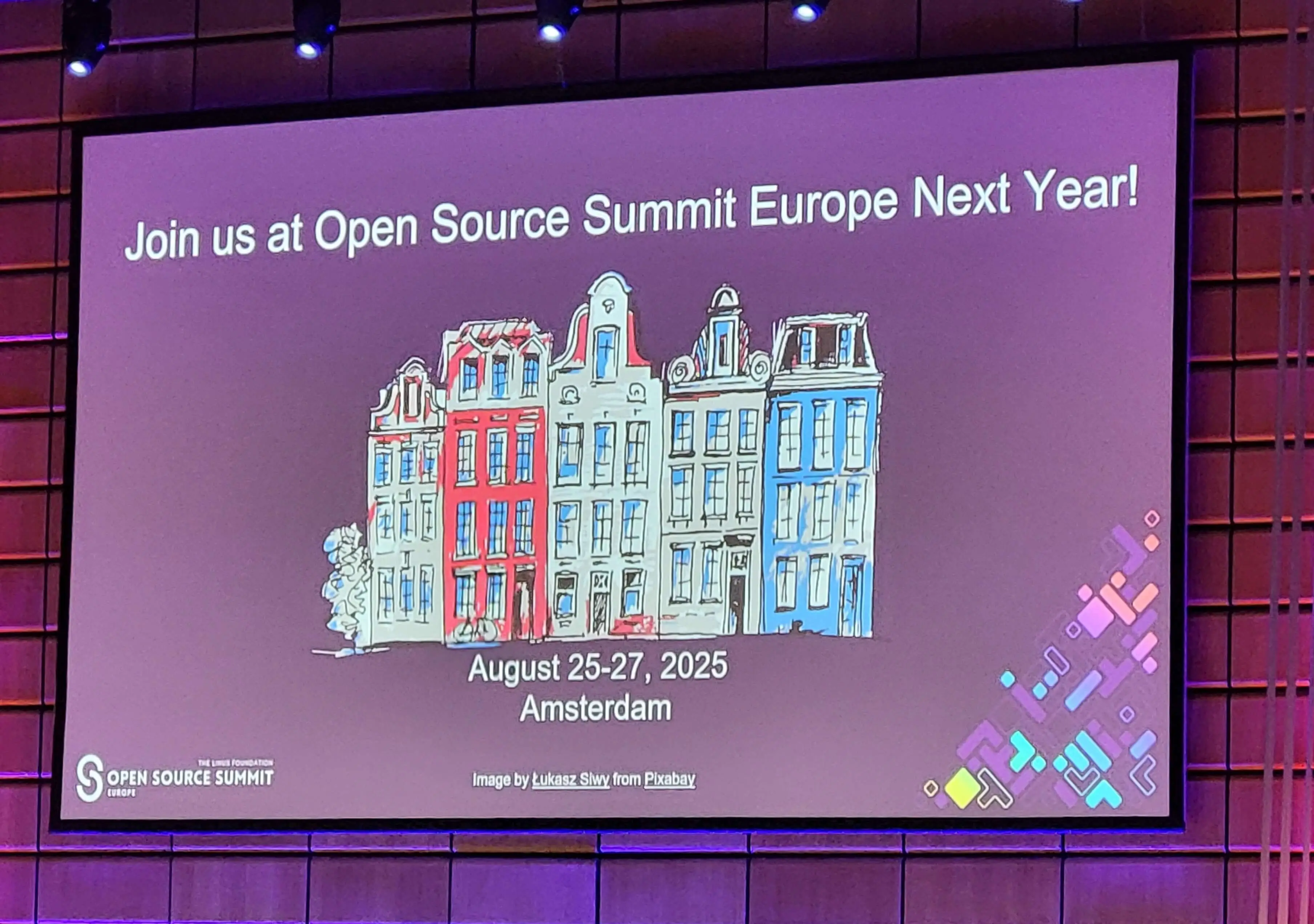 title image reading "OSSummit Europe 2025"