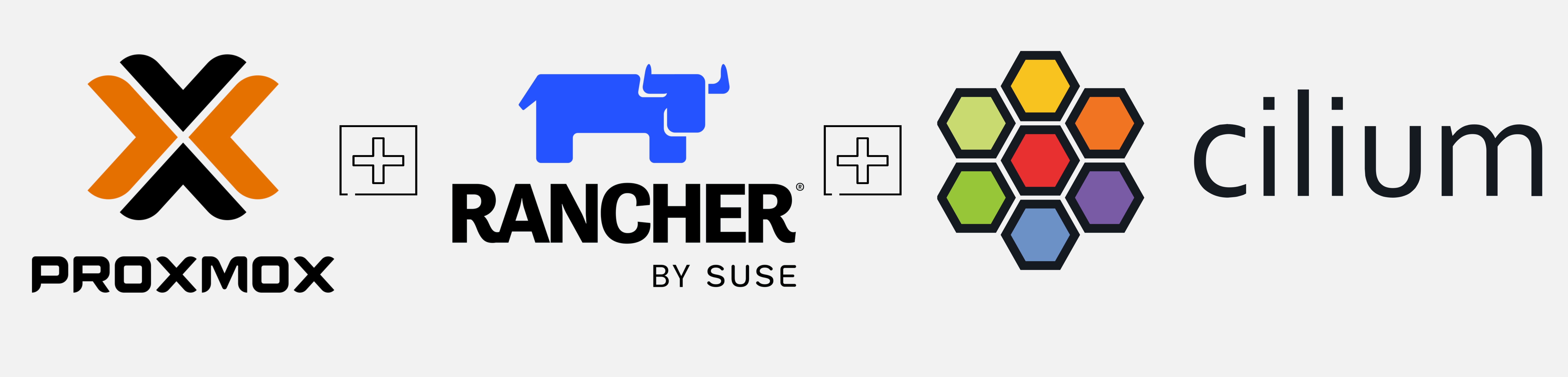 title image reading &quot;Proxmox Rancher and Cilium&quot;