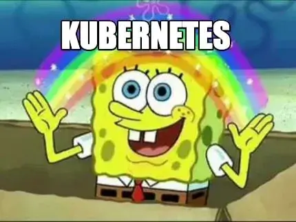 title image reading &quot;Bob Sponge Kubernetes&quot;
